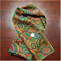 順德香云紗高端真絲圍巾護肩