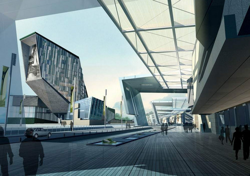 新國(guó)際博覽中心遭遇“卡車(chē)圍城”